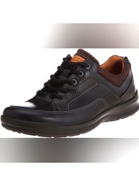 ECCO Leather Lace Up Everyday Street Shoe